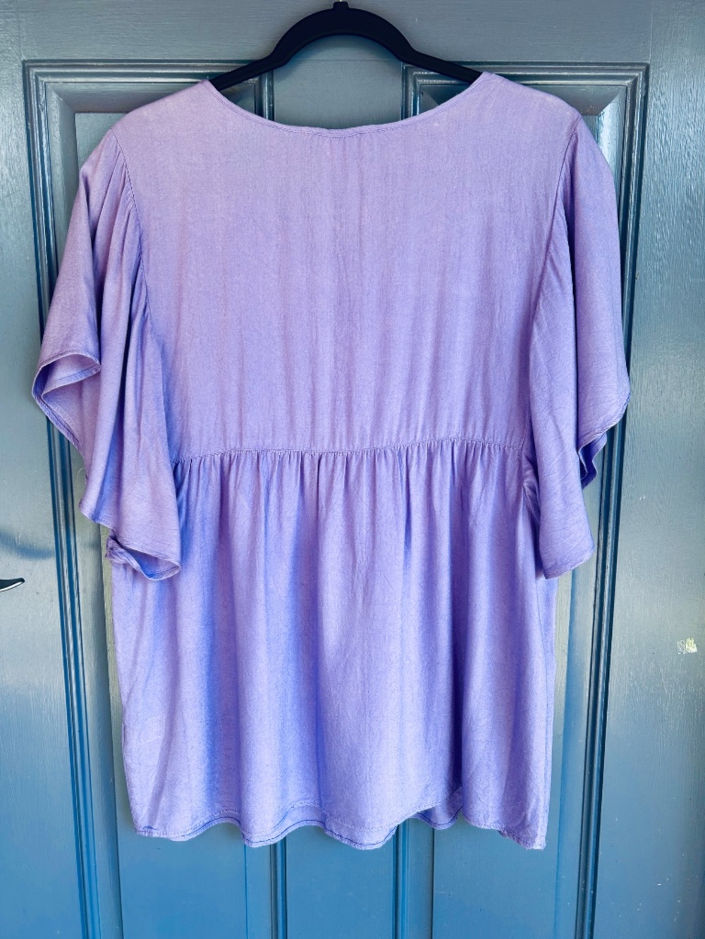 April Cornell Butterfly Sleeve Top, XS - Picture 5 of 5